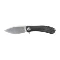 Nóż składany Trollsky Knives Mandu czarny/stalowe ostrze, wersja limitowana-1 53154