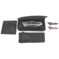 Nóż składany Reate K-3 Tanto Grey Titanium/Carbon Fiber, Damasteel Damascus-2 53156