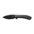 Nóż składany Trollsky Knives Mandu czarny/czarne ostrze-1 53186