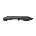 Nóż składany Trollsky Knives Mandu czarny/czarne ostrze-2 53186