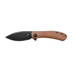 Nóż składany Trollsky Knives Mandu brązowy/czarne ostrze, wersja limitowana