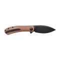 Nóż składany Trollsky Knives Mandu brązowy/czarne ostrze, wersja limitowana-2 53187
