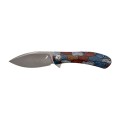 Nóż składany Trollsky Knives Mandu Damascus-1 53188