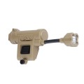 Princeton Tec - Latarka LED nahełmowa Charge X - 100 lm - RGB - IR - Tan - C23-TN-1 53249