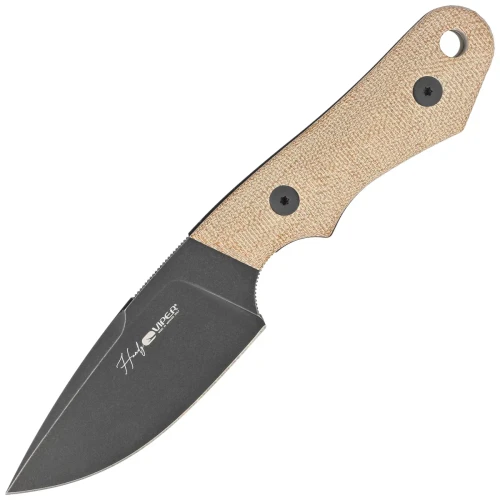 Nóż Viper Handy Natural Canvas Micarta, Black Stonewashed MagnaCut by Fabrizio Silvestrelli (VT4042CN)-1 53255
