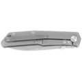 Nóż składany Fox The Sicilian Grey Titanium, Stonewashed N690 by Bob Terzuola (FX-525 TI)-2 53263