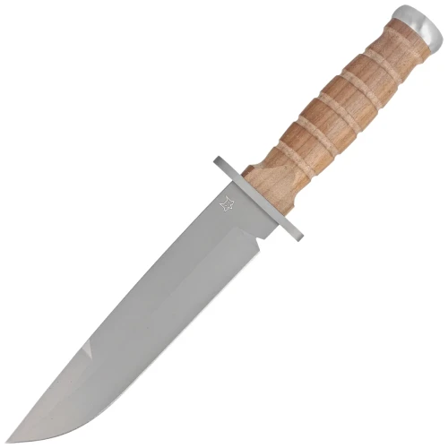 Nóż Fox Defender Walnut Wood, Bead Blasted N690Co (FX-689)-1 53267
