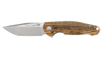Nóż składany Viper Katla Bocote Wood Satin M390 by Jesper Voxnæs (V5985BC)