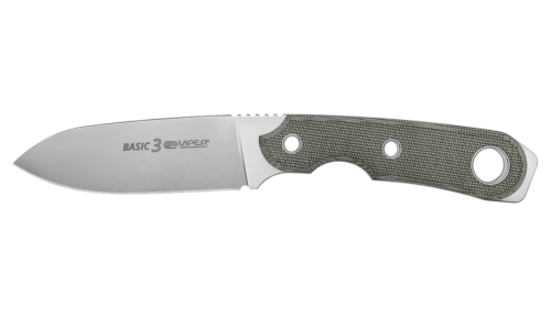 Nóż Viper Basic3 Green Canvas Micarta, Satin MagnaCut by Tommaso Rumici (VT4034CG)-1 53276