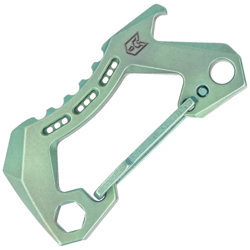 Karabińczyk Bestech Carabiner Green Titanium by Makar (BM15C)-1 53296