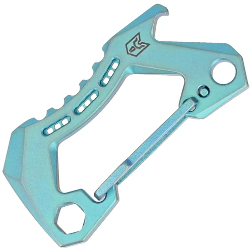 Karabińczyk Bestech Carabiner Blue Titanium by Makar (BM15B)-1 53297