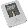 Gwizdek sygnalizacyjny Bestech Whistle Gold Titanium z łańcuszkiem (BM02C)-3 53300