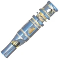 Gwizdek sygnalizacyjny Bestech Whistle Blue/Gold Titanium z łańcuszkiem (BM02A)-1 53301