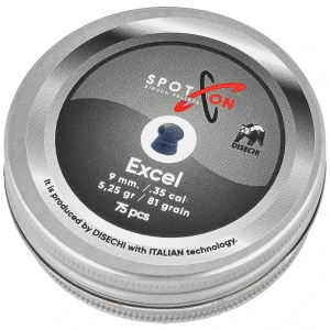 Śrut Spoton Excel 9 mm 75 szt. 5.25g/81.0gr