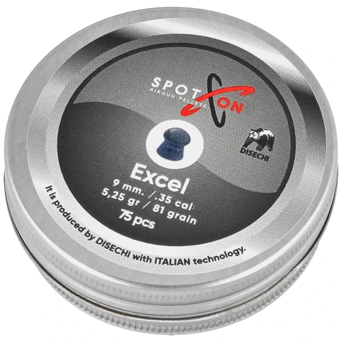 Śrut Spoton Excel 9 mm, 75 szt. 5.25g/81.0gr-1 53360