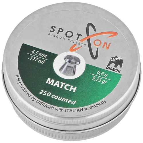 Śrut Spoton Match 4.5 mm, 250 szt. 0.60g/9.25gr-1 53368
