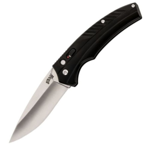 Nóż automatyczny CJH Herbertz Black Aluminium, Satin AISI 420 (55026)-1 53392
