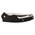 Nóż automatyczny CJH Herbertz Black Aluminium, Satin AISI 420 (55026)-2 53392
