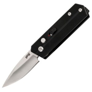 Nóż automatyczny CJH Herbertz Black G10 Satin AISI 420 (55028)