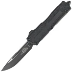 Nóż automatyczny OTF Microtech Scarab II S/E Gen III Black Aluminium/3M Black M390MK by Tony Marfione