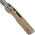 Nóż składany Microtech MSI S/E Fluted Tan G10, Stonewashed M390MK by Tony Marfione-4 53403