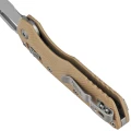 Nóż składany Microtech MSI S/E Fluted Tan G10, Stonewashed M390MK by Tony Marfione-5 53403