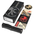 Nóż automatyczny OTF Microtech Combat Troodon Interceptor GEN III Signature Black Aluminium, Stonewashed M390MK by Tony Marfione-3 53405