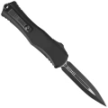 Nóż automatyczny OTF Microtech Hera II D/E Black Aluminium, Black M390MK by Tony and Sean Marfione-2 53407