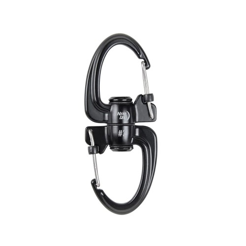 Nite Ize - Karabińczyk	S-Biner 360 SlideLock Dual Carabiner #2 - Czarny - SBLR2-01-R3-1 53426