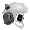 Aktywne ochronniki słuchu do hełmów Earmor M31H-BK/ARC Plus Fast czarne-2 53534