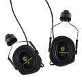Aktywne ochronniki słuchu do hełmów Earmor M31H-BK/ARC Plus Fast czarne-3 53534