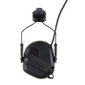 Aktywne ochronniki słuchu do hełmów Earmor M31H-BK/ARC Plus Fast czarne-5 53534
