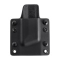 Ładownica RH Holsters OWB do Glock 43 z szyną, pełny sweatguard, pas 40 mm, prawa, czarna-1 53557