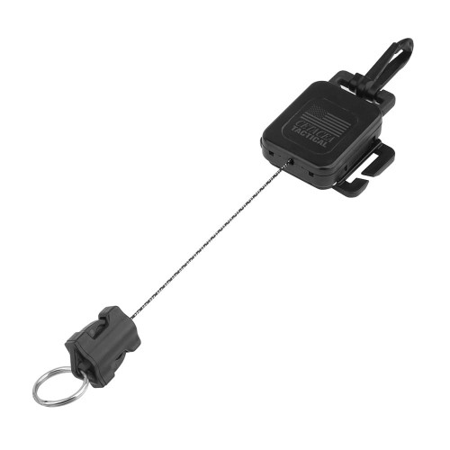 Cetacea Tactical - 360º Molle Gear Retractor w/Split-Ring -Czarny-1 53641