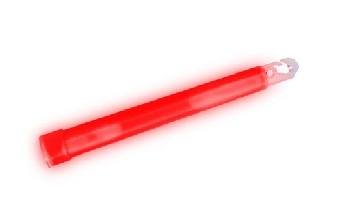 Cyalume - Światło Chemiczne - LightStick - ChemLight Tactical Light 6" - 15 cm - Czerwony-1 53647