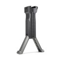 Strike Industries - Chwyt przedni z dwójnogiem Strike - Czarny - SI-AR-AL-BIPOD-GY-1 53724