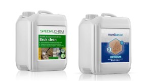 Zestaw do kostki brukowej: Impregnat NANOSECUR Mokra Kostka + SPChem Bruk Clean czyścik bruku