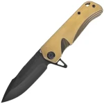 Nóż Medford Proxima Bronze/PVD Black Titanium, Black PVD S45VN by Greg Medford