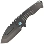 Nóż Medford Praetorian T Tanto Black PVD/Teal Violet Titanium, Black PVD 3V by Greg Medford
