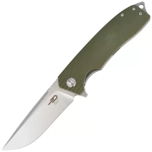 Nóż Bestech Lion Olive G10, Satin D2 (BG01B)
