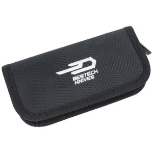 Nóż Bestech Buwaya Retro Green Titanium, Black Stonewashed M390 by Kombou (BT2203D)