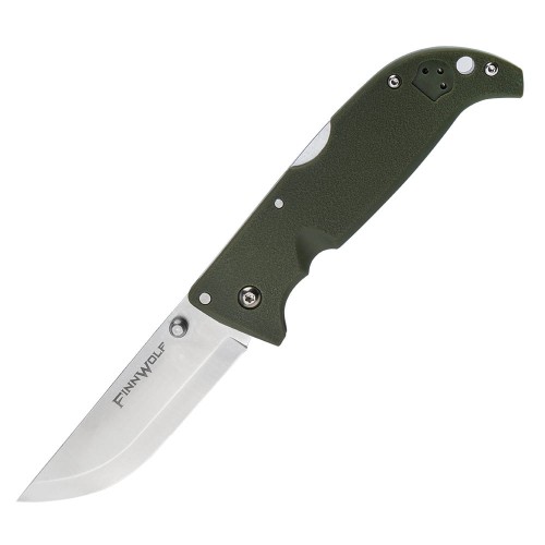 Cold Steel - Nóż składany Finn Wolf - AUS 8A - Zielony OD - 20NPF-1 53996