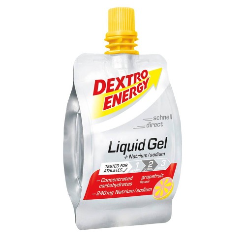 Dextro Energy - Żel energetyczny Liquid Gel - 60 ml - Grejpfrut z sodem - DE16-1 54036