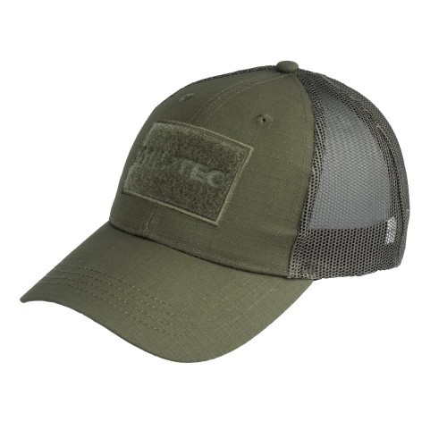 Mil-Tec - Czapka z daszkiem Trucker Baseball Cap - Oliwkowa - 12318501-1 54045
