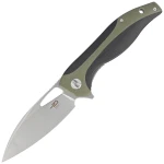 Nóż składany Bestech Komodo Black/Green G10 Stonewashed/Satin D2 (BG26A)