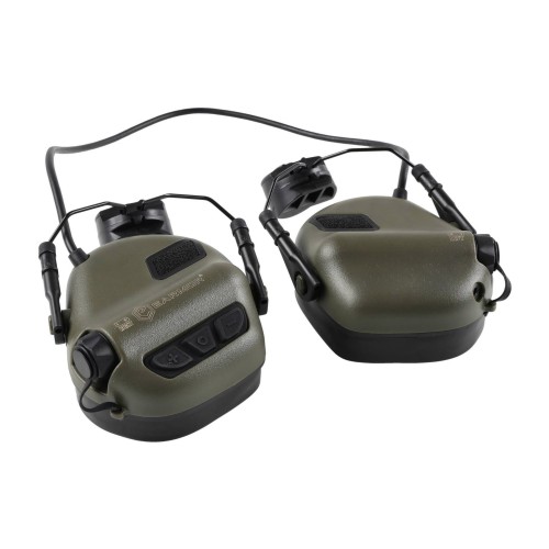 Aktywne ochronniki słuchu do hełmów Earmor M31H-FG/ARC Plus Fast zielone-1 54112
