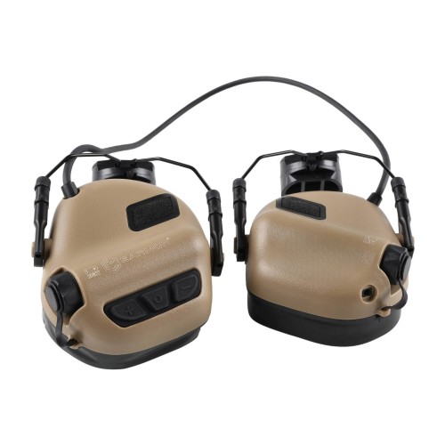 Aktywne ochronniki słuchu do hełmów Earmor M31H-TN/ARC Plus Fast coyote tan-1 54113