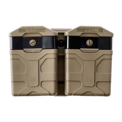 Podwójna ładownica ESP MH-MH-14-AR15 na magazynki AR-15 z klipsem UBC-02 Khaki-1 54154
