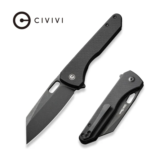Nóż składany Civivi Nugz Black G10, Black Stonewashed 14C28N by Matthew Wehrwein (C23060-1)-1 54197