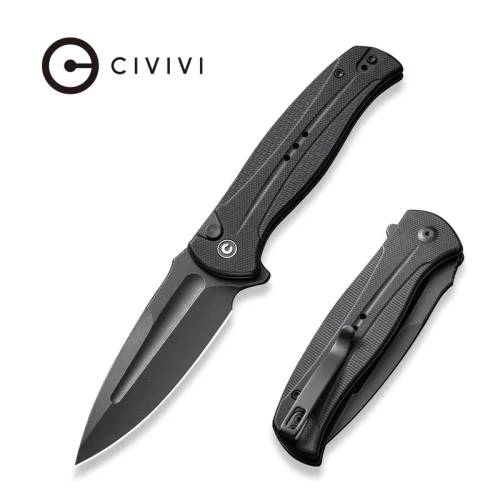 Nóż składany Civivi Incindie Black G10, Black Stonewashed 14C28N (C23053-1)-1 54201